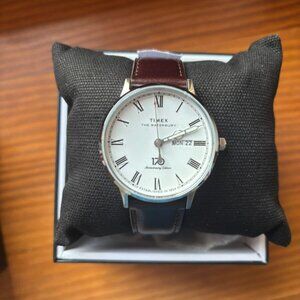 Timex Waterbury Classic 170th Anniversary 40mm Leather Strap Watch